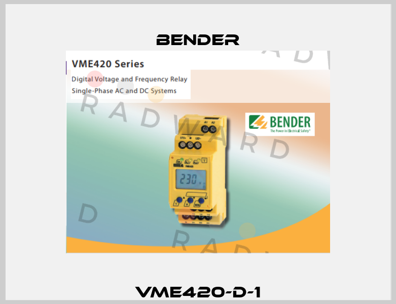 VME420-D-1 Bender