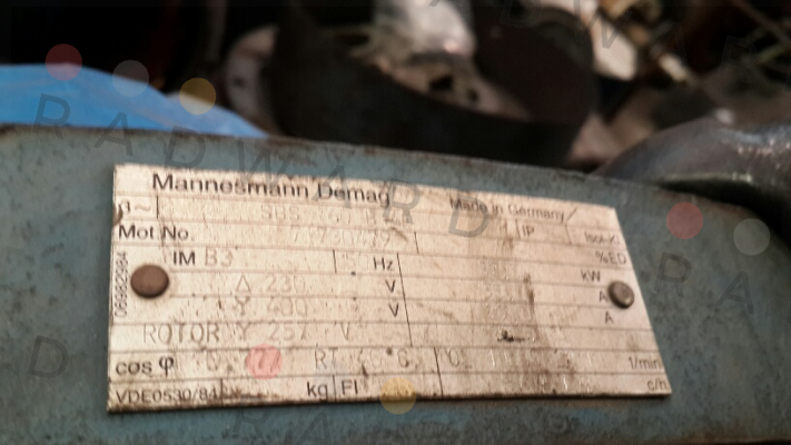 Bearing felt for 7/730479  Mannesmann-Demag