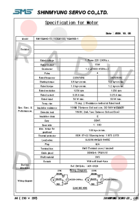8GN36B-1 Shin Myung