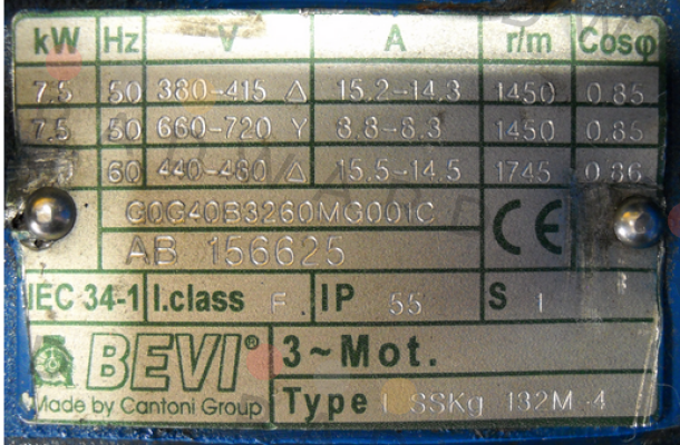 disc for ISSKg 132M-4 Bevi