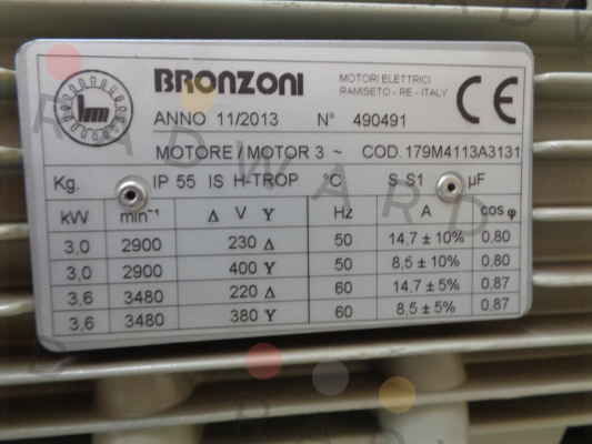  CL17/21D (OEM*)  Bronzoni