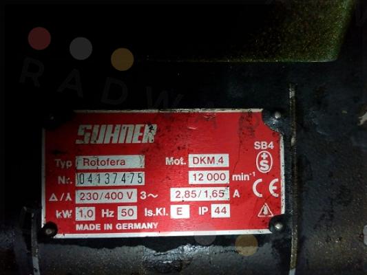 F D10 USP 400V 50HZ   Suhner