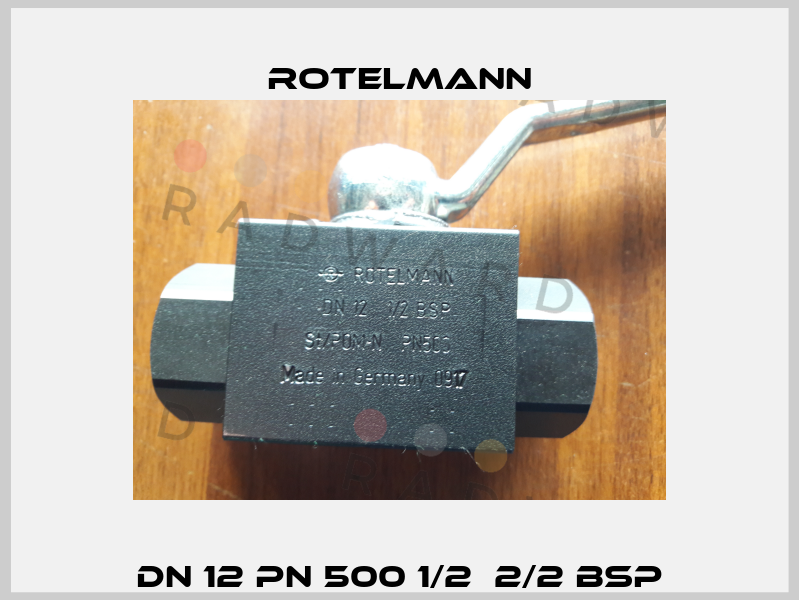 DN 12 PN 500 1/2  2/2 BSP Rotelmann