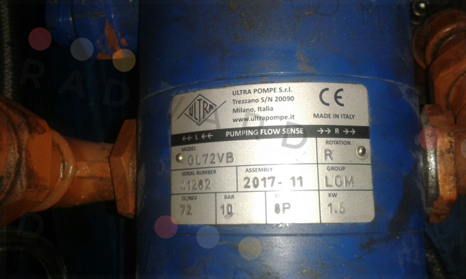PGLG--72VVVB---GG--M8112M Ultra Pompe