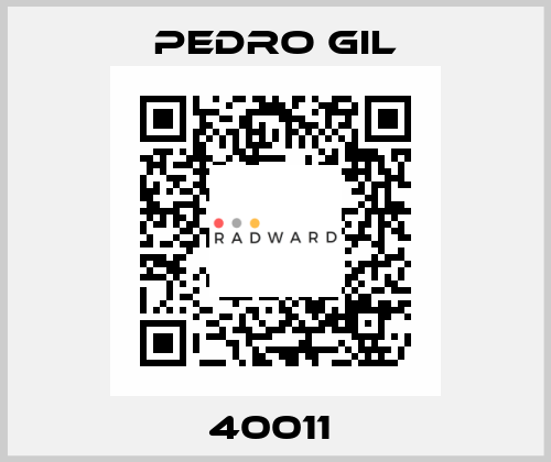 40011  PEDRO GIL