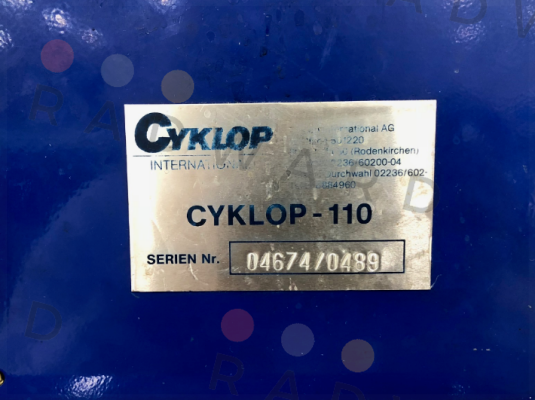 04674/0489 - replaced with 74504270   Cyklop
