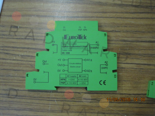 ET1690-(MS01/10-30/24/6A/CC/SNR 1SSR 24DC 6AMP) Eurotek