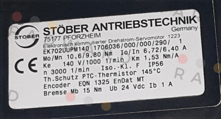 EK702UUPM140 Stober