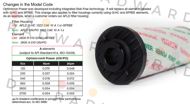 2600 R 010 ON/PO /-KB Hydac