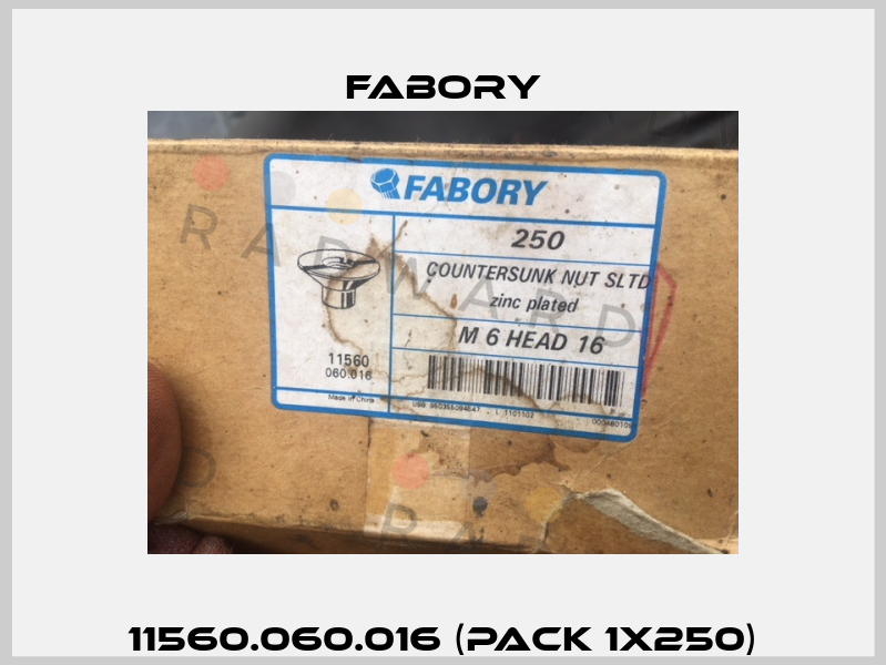 11560.060.016 (pack 1x250) Fabory