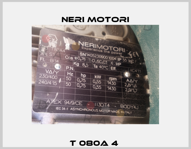 T 080A 4  Neri Motori