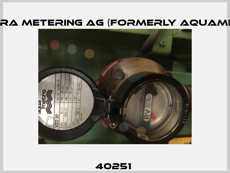 40251  Integra Metering AG (formerly Aquametro)