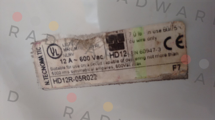 HD12R-05R022  Tecnomatic Italia