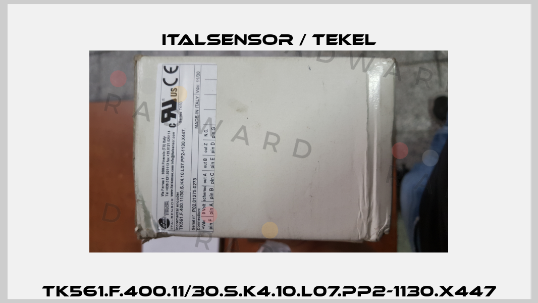 TK561.F.400.11/30.S.K4.10.L07.PP2-1130.X447 Italsensor / Tekel