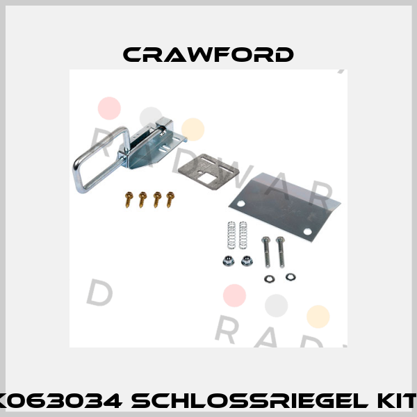 K063034 Schlossriegel Kit  Crawford
