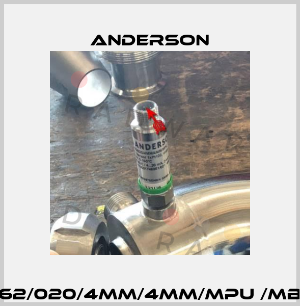 TFP-162/020/4MM/4MM/MPU /MB0-150 Anderson