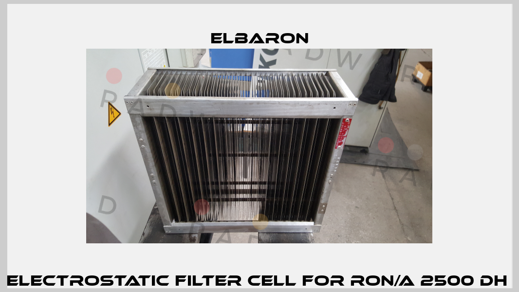 Electrostatic filter cell for RON/A 2500 DH  Elbaron