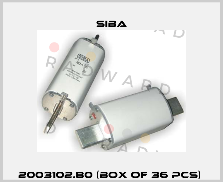 2003102.80 (box of 36 pcs)  Siba
