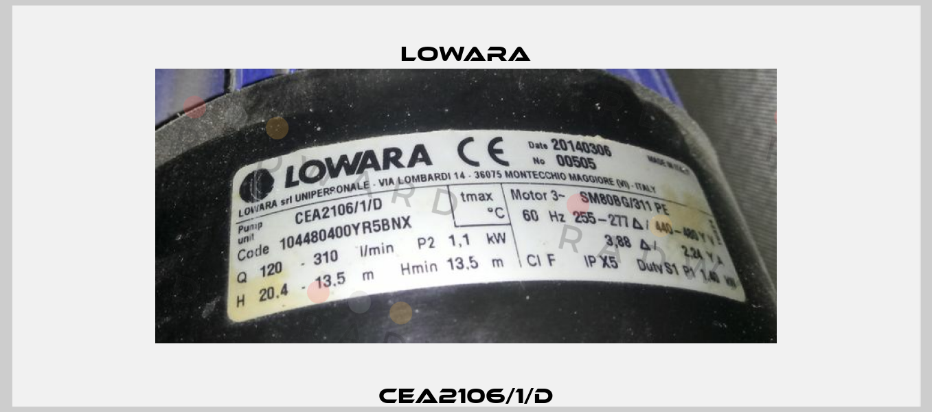 CEA2106/1/D Lowara