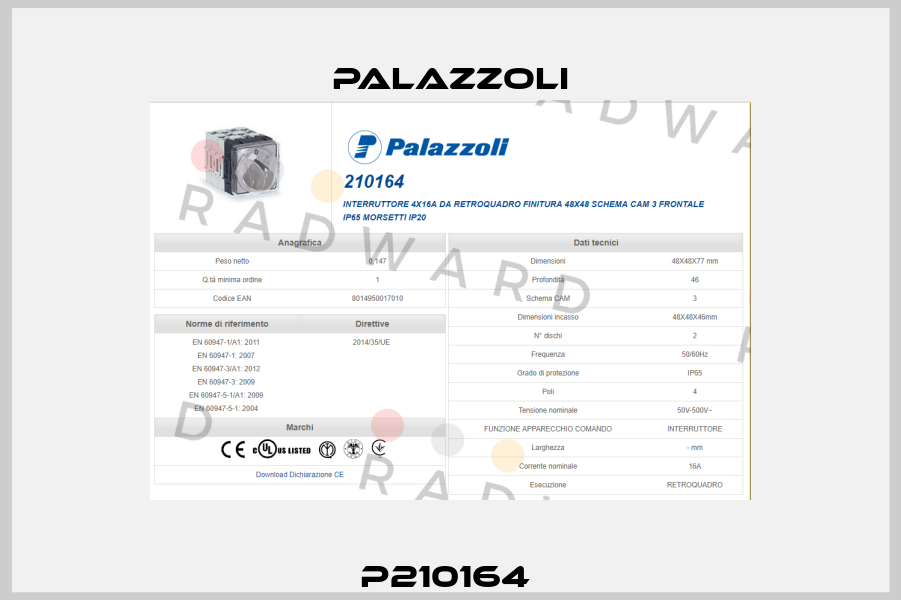 P210164  Palazzoli