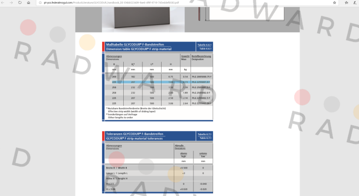 PLG2505001.0F  Glycodur