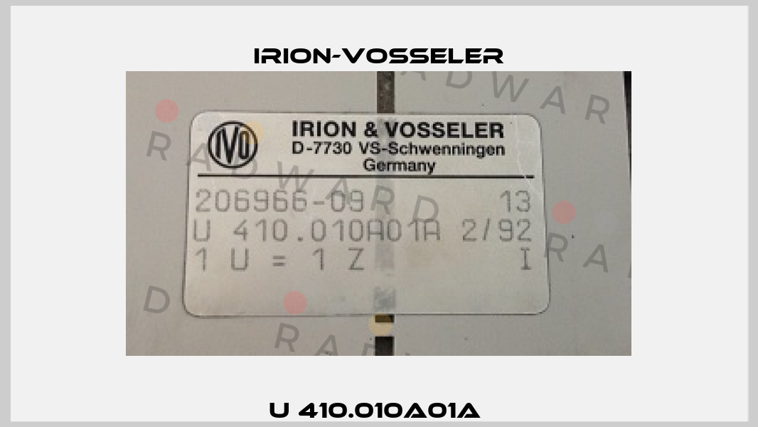 U 410.010A01A  Irion-Vosseler