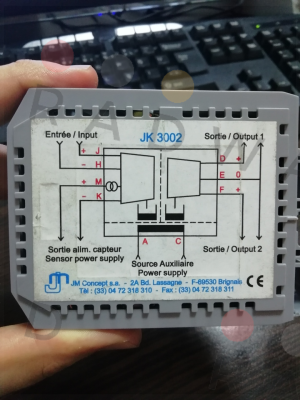 JK3002- obsolete replaced by ULCOS920D2  JM Concept