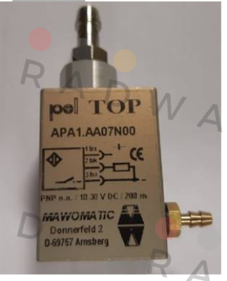 APA.AA07N00, correct code APA1.AA07N00 Mawomatic