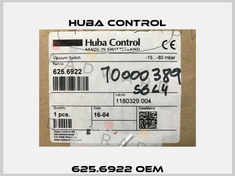 625.6922 OEM Huba Control