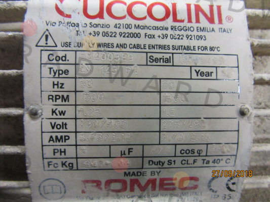 bearings for CM143 P4 Cuccolini