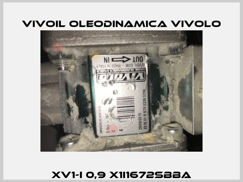 XV1-I 0,9 X1I1672SBBA Vivoil Oleodinamica Vivolo