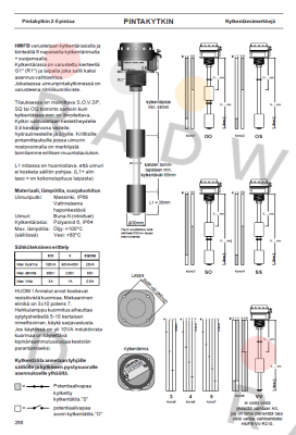 HMFB-VV V= 230  V= 330 Hemomatik