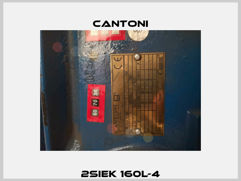2SIEK 160L-4 Cantoni