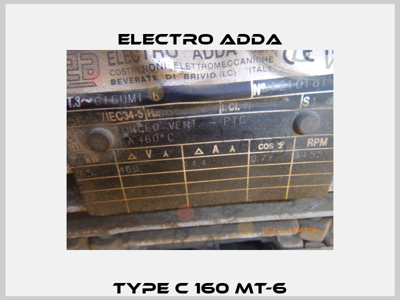 Type C 160 MT-6 Electro Adda