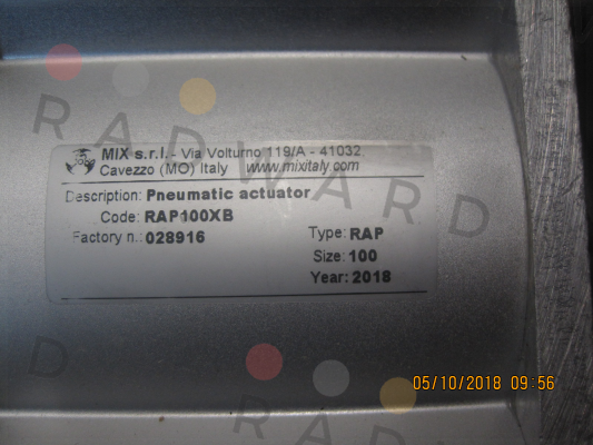 RAP100XB MIX Srl