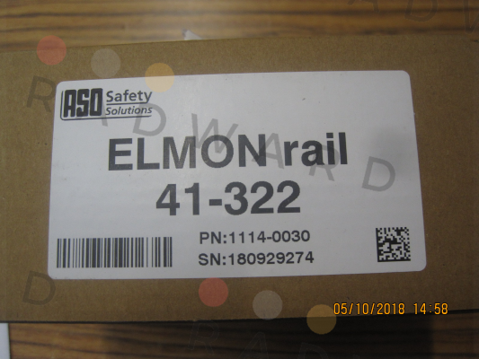 P/N: 1114-0030 Type: ELMON rail 41-322 ASO SAFETY