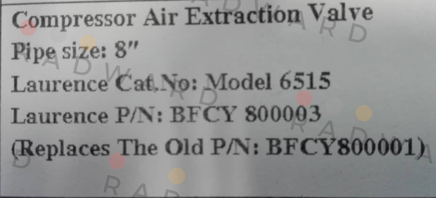 BFCY800003 R.G.LAURENCE