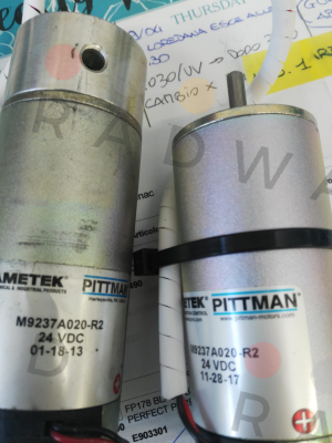 M9237A020-R2 Ametek Pittman