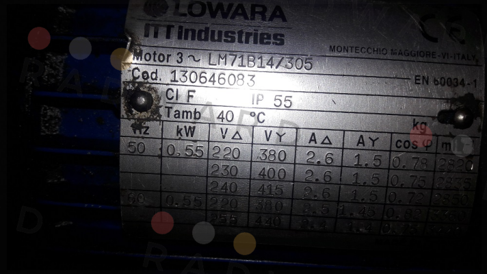 LM71B14/305 Lowara