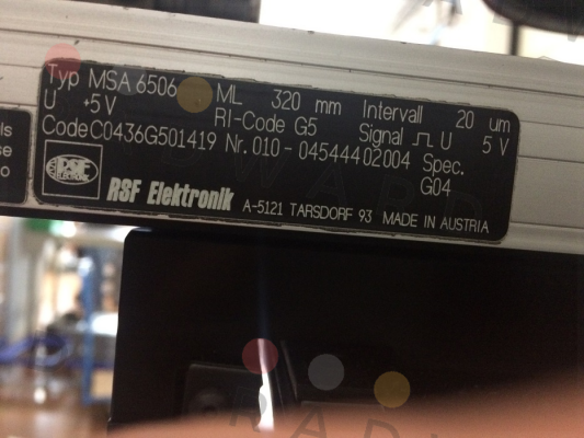 C0436G501419 Rsf Elektronik