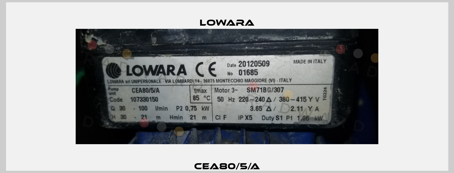 CEA80/5/A Lowara