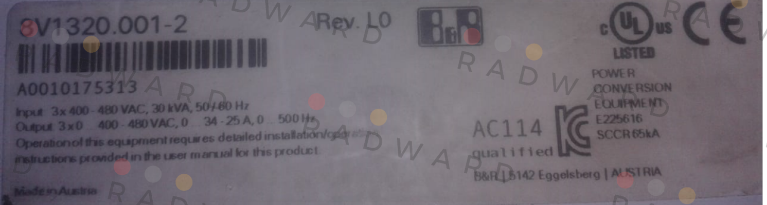 8V1320.001-2 Br Automation