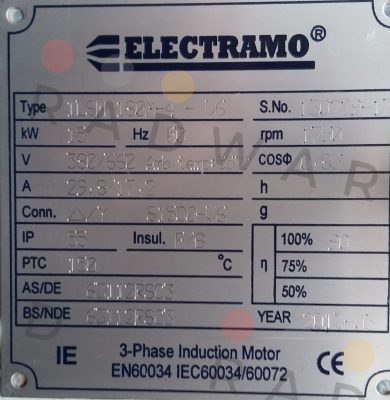 1LSM 180M-4 - V6 Electramo