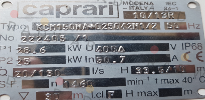 Probe L99 for KCM150NA+025042N1/2 CAPRARI