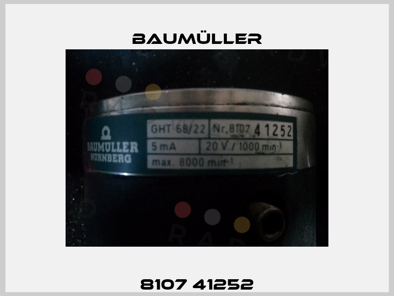 8107 41252 Baumüller