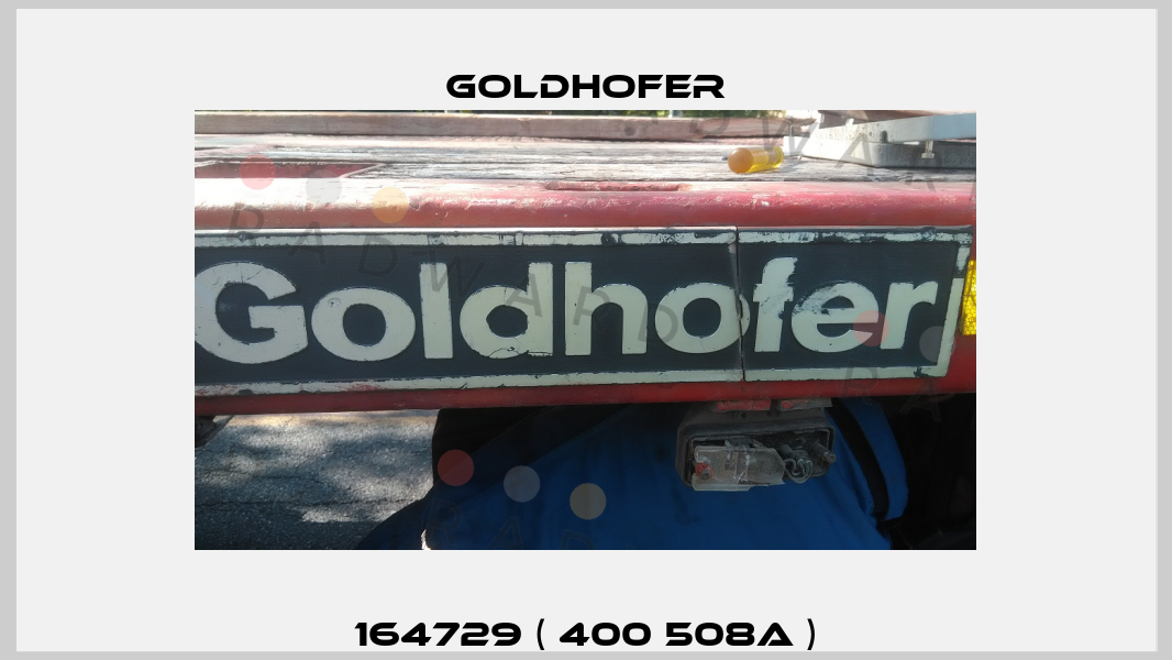 164729 ( 400 508A ) Goldhofer