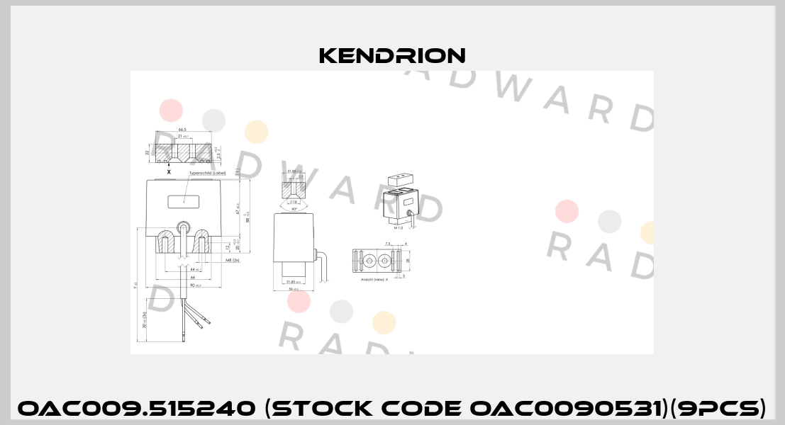 OAC009.515240 (stock code OAC0090531)(9pcs) Kendrion
