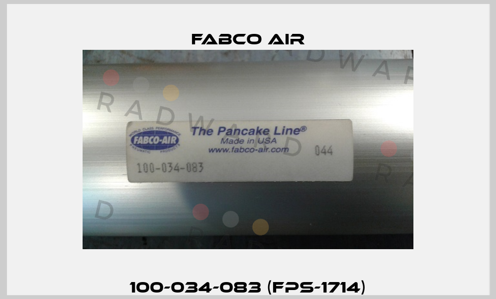 100-034-083 (FPS-1714) Fabco Air
