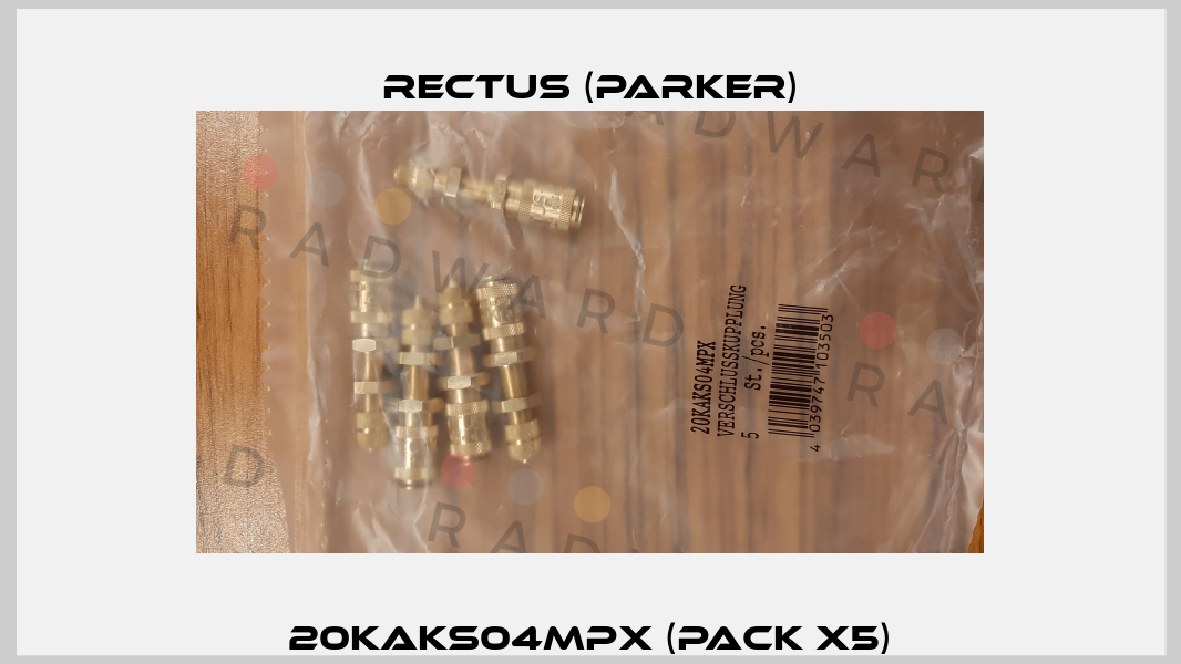 20KAKS04MPX (pack x5) Rectus (Parker)