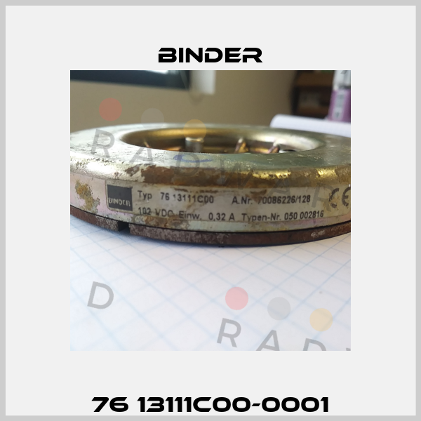 76 13111C00-0001 Binder